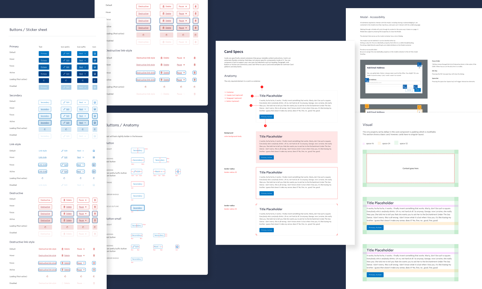 Documentation showcase